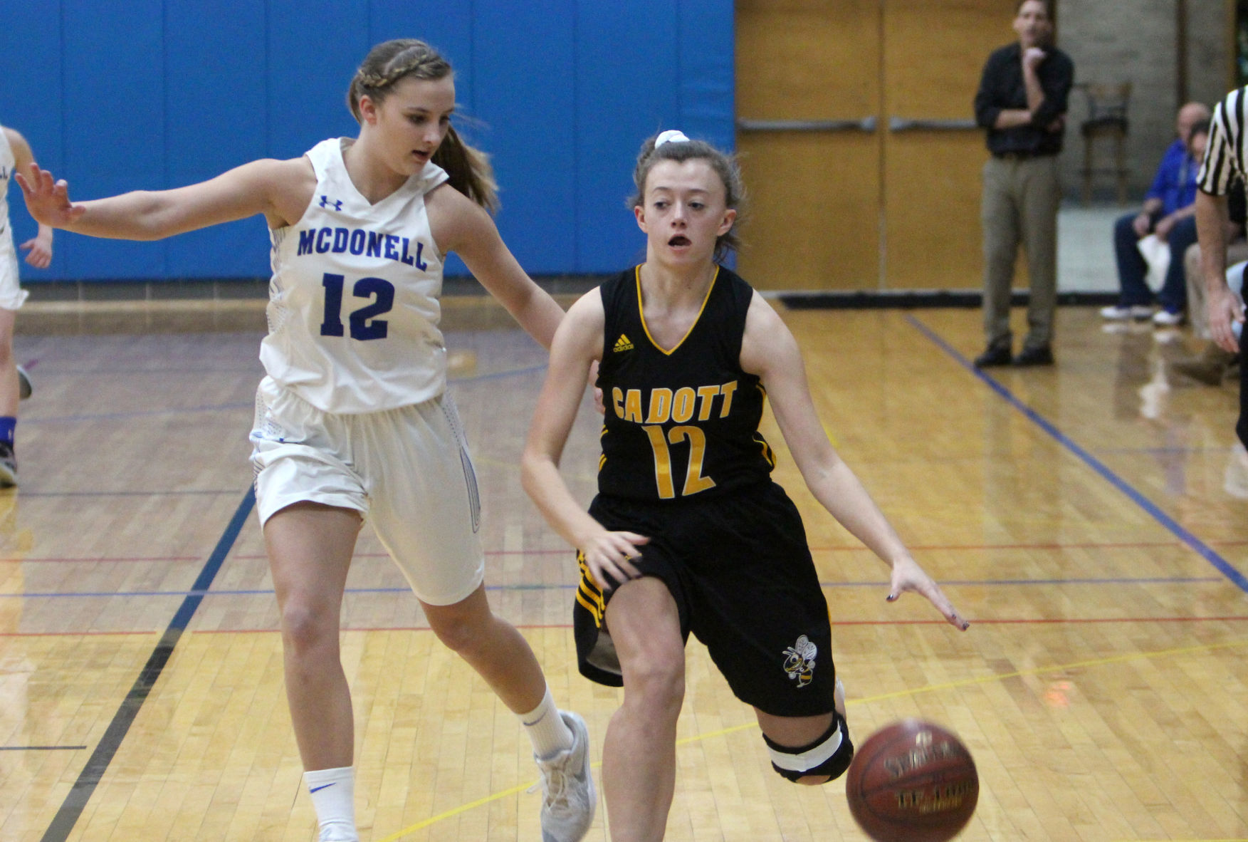 Cadott at McDonell girls basketball 1-3-19